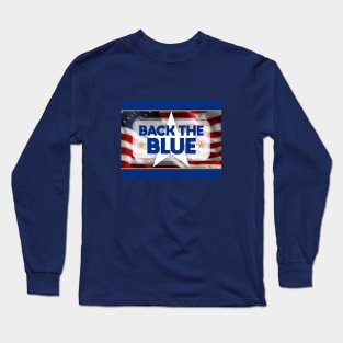 Back the Blue Long Sleeve T-Shirt